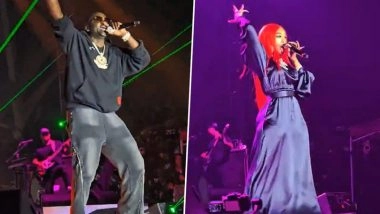 Akon India Tour 2025: Singer Rocks Delhi Concert, Shares Stage with Wife Amirah-Iman Thiam in Heartwarming Performance (Watch Videos)