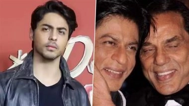 Dharmendra Prayer Meet: Shah Rukh Khan and Aryan Khan Attend to Honour the Late Superstar