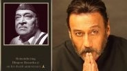 Bhupen Hazarika Death Anniversary: Jackie Shroff Pays Tribute to Music Legend with the Classic &lsquo;Dil Hoom Hoom Kare&rsquo;