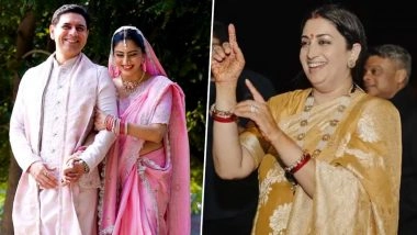 ‘Kyunki Saas Bhi Kabhi Bahu Thi’ Fame Ashlesha Sawant and Sandeep Baswana Tie the Knot; Smriti Irani Calls Their Bond ‘Real and Unconventional’ (View Post)