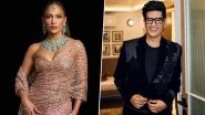 Jennifer Lopez Turns Heads in Manish Malhotra Saree Ahead of Her Power-Packed Performance at Udaipur Wedding (Watch Videos)