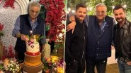 Boney Kapoor Turns 70: Anil Kapoor Shares Heartfelt Birthday Message and Family Celebration Photos, Says &lsquo;Grateful for Every Bit of It&rsquo; (View Pics)