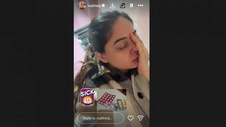 Mahhi Vij Admitted to Hospital After High Fever and Weakness; Fans Express Concern Amid Divorce Rumours with Jay Bhanushali
