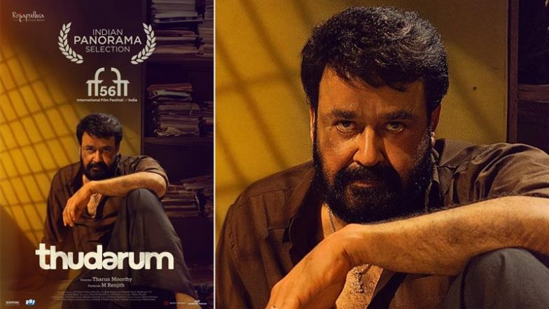 IFFI 2025: Mohanlal’s ‘Thudarum’ Selected for Indian Panorama Section at 56th International Film Festival of India