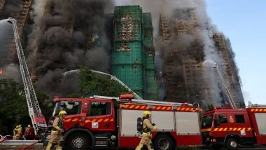 Hong Kong Fire: Death Toll Rises to 94 in Residential Building Fire; 72 Injured, Over 200 Missing