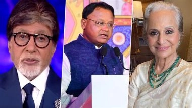 10th Film Preservation and Restoration Workshop 2025: Amitabh Bachchan and Waheeda Rehman Join Odisha CM Mohan Majhi at Grand Inauguration