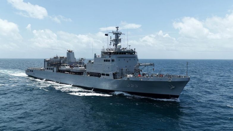 INS 'Ikshak' Commissioned Into Indian Navy at Kochi Naval Base, Boosts Hydrographic Survey Capabilities