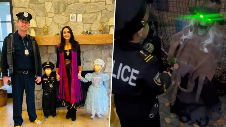 Halloween 2025: Preity Zinta Shares Adorable Glimpses of Celebration With Husband Gene Goodenough and Twin Kids, Says ‘It’s All About the Joy on My Kids’ Faces’ (View Pics and Video)