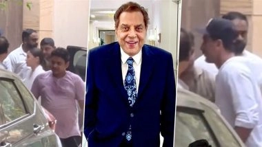 Ranbir Kapoor and Alia Bhatt Visit Dharmendra’s Residence to Offer Condolences (Watch Video)