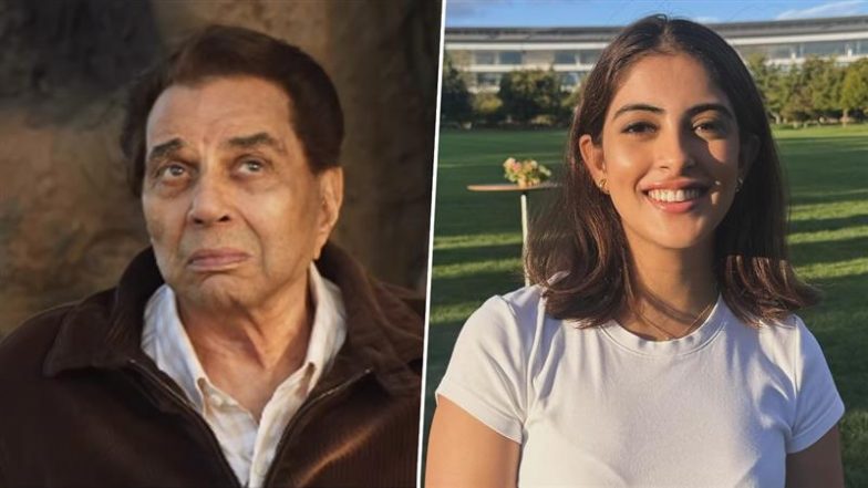 Amitabh Bachchan’s Granddaughter Navya Naveli Nanda Praises Dharmendra’s Heartfelt Poem From ‘Ikkis’, Calls It a Timeless Tribute to His ‘Pind’ (View Post)