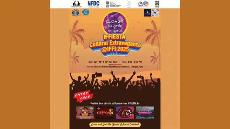 IFFI 2025: Festival Launches IFFIESTA, a Four-Day Music and Cultural Showcase in Goa