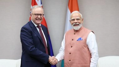 PM Narendra Modi, Australian Counterpart Anthony Albanese Discuss Progress in Defence, Nuclear Energy Ties on G20 Summit Sidelines (See Pics)