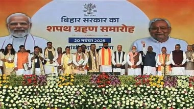 Bihar Government Formation: Samrat Choudhary, Vijay Kumar Sinha Among 25 Other MLAs Take Oath As Cabinet Ministers; Check Full List