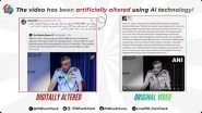 Deepfake Alert: PIB Fact Check Unit Dismisses Viral AI Video Falsely Showing Air Marshal Dixit Admitting Rafale Losses