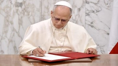 ‘Only Solution That Can Guarantee Justice’: Pope Leo XIV Reiterates the Two-State Solution for Israel-Palestine Conflict