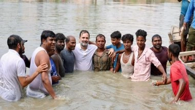 Bihar Assembly Elections 2025: Rahul Gandhi Goes Fishing in Begusarai Pond; Takes ‘Yoga Asana’ Dig at PM Narendra Modi During Rally (See Pics and Video)