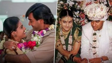 'Ishq' Clocks 28 Years: Ajay Devgn Reflects on Film’s Legacy and His Love Story with Kajol, Says ‘Jaise Hua Acha Hi Hua Hai’ (View Pics)