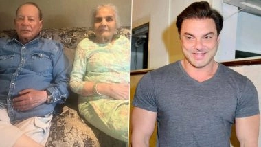 Salman Khan’s Brother Sohail Shares Heartwarming Photo of Parents Salim Khan and Salma Khan, Calls Them ‘Two Most Adorable People’ (View Pic)
