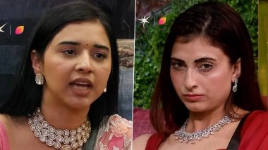 ‘Bigg Boss 19’: Tanya Mittal and Farrhana Bhatt’s Friendship Cracks as Spitting Incident Sparks Heated Fight (Watch Video)