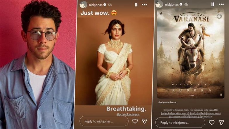 ‘Varanasi’: Nick Jonas Calls Priyanka Chopra’s Action Drama ‘Incredible’ After Mahesh Babu’s First-Look Reveal (View Poster)