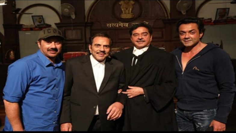 &lsquo;Dharmendra Will Live Forever for Many Lives He Touched&rsquo;: Shatrughan Sinha Meets Sunny Deol and Bobby Deol, Offers Heartfelt Condolences on Bollywood Veteran&rsquo;s Demise