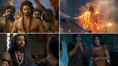‘Jatadhara’ Release Trailer: Sudheer Babu and Sonakshi Sinha Ignite the Screen in a Mythological Action Spectacle (Watch Video)