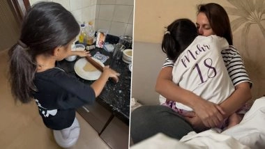 Neha Dhupia’s Daughter Mehr Turns 7: Actress Shares Heartfelt Birthday Message Along With Adorable Photos and Videos