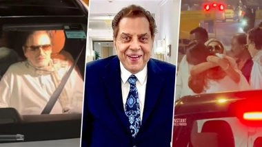 Dharmendra Passes Away at 89: Sanjay Khan, Rekha and Zayed Khan Visit Late Actor’s Home to Offer Condolences (Watch Videos)