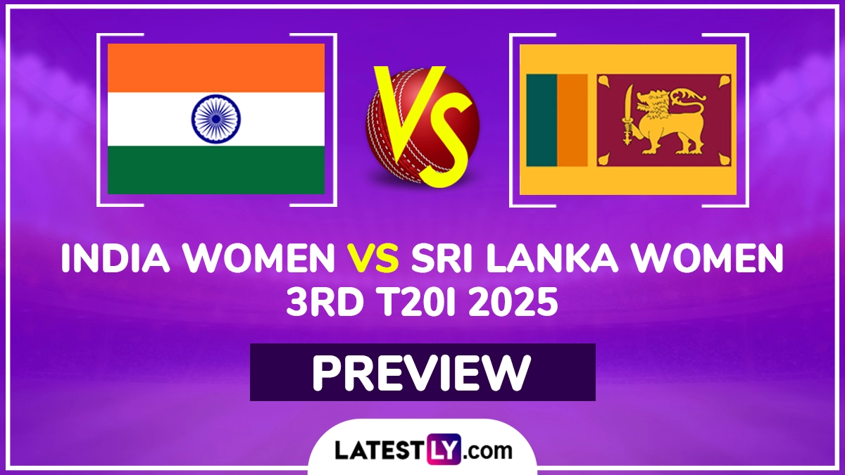 IND-W vs SL-W 3rd T20I 2025 Preview: Check H2H Record, Key Players and Other Details
