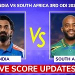 SA 13/1 in 4 Overs | India vs South Africa Live Score Updates of 3rd ODI 2025: India Eye Early Wickets