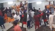 Bihar Wedding Brawl: Violent Fight Breaks Out at Marriage Function Over Rasgulla Shortage, Video Goes Viral