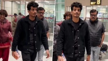 Palash Muchhal Makes First Public Appearance With His Parents at Mumbai Airport After Wedding Postponement With Smriti Mandhana, Music Composer Avoids Paparazzi (Watch Video)