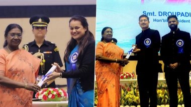 Gemini Watermark, Wedding Card Photo: AI Images Used To Secure the Jal Sanchay Jan Bhagidari Award? Controversy Hits IAS Officials Including Tina Dabi and Ria Dabi