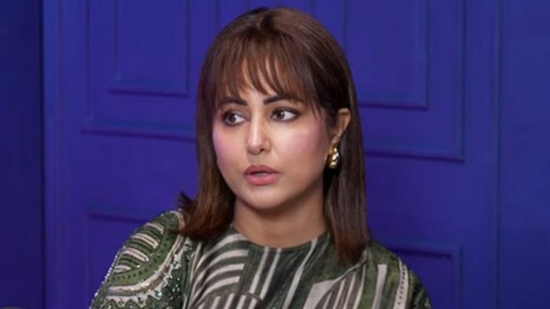Hina Khan Opens Up About Her Cancer Journey, Says ‘It’s the Way You Look at It’ While Speaking About Chemotherapy, Pain, Hope and Finding Joy on Good Days (Watch Video)