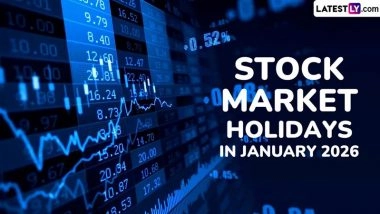 Stock Market Holidays in January 2026: NSE and BSE To Remain Closed on These Days, Check List of Share Market Holiday Dates