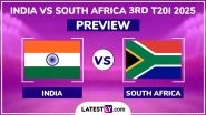 When is IND vs SA 3rd T20I 2025 Match? What is The H2H Record? Who Are The Key Players? Read India vs South Africa Match Preview When is IND vs SA 3rd T20I 2025 Match? What is The H2H Record? Who Are The Key Players? Read India vs South Africa Match Preview