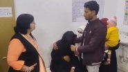 Kanpur Shocker: Pregnant Woman Kicked at Medical College During Routine Check-Up in Uttar Pradesh, Family Claims Staff Demanded Money (Watch Video) Kanpur Shocker: Pregnant Woman Kicked at Medical College During Routine Check-Up in Uttar Pradesh, Family Claims Staff Demanded Money (Watch Video)