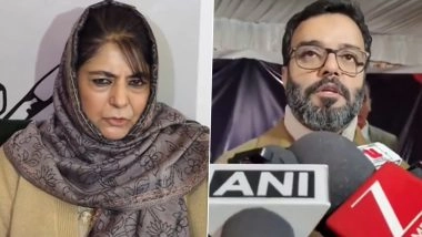&lsquo;Under House Arrest&rsquo;, Say Mehbooba Mufti, NC MP Aga Syed Ruhullah Mehdi Ahead of Protest Over Reservation Policy In Jammu and Kashmir (Watch Video)