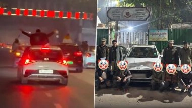 Delhi Car Stunt Video: Youths Seen Performing Dangerous Road Stunts, 5 Arrested After Video Goes Viral