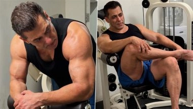 Salman Khan Sets the Internet on Fire As He Flaunts His Ripped Physique in Viral Gym Pictures Days Ahead of His 60th Birthday