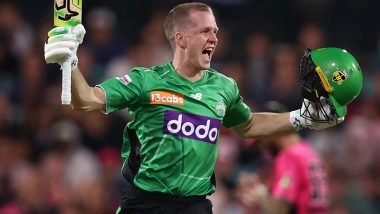 BBL 2025-26: Sam Harper's Maiden Big Bash League Hundred Helps Melbourne Stars Come Out Victorious