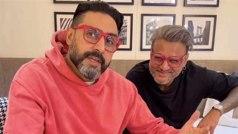 Abhishek Bachchan Recalls Emotional Bond With Celebrity Hairstylist Aalim Hakim, Says ‘Your Father Did My Mundan’ While Revisiting Decades-Long Family Connection (Watch Video)