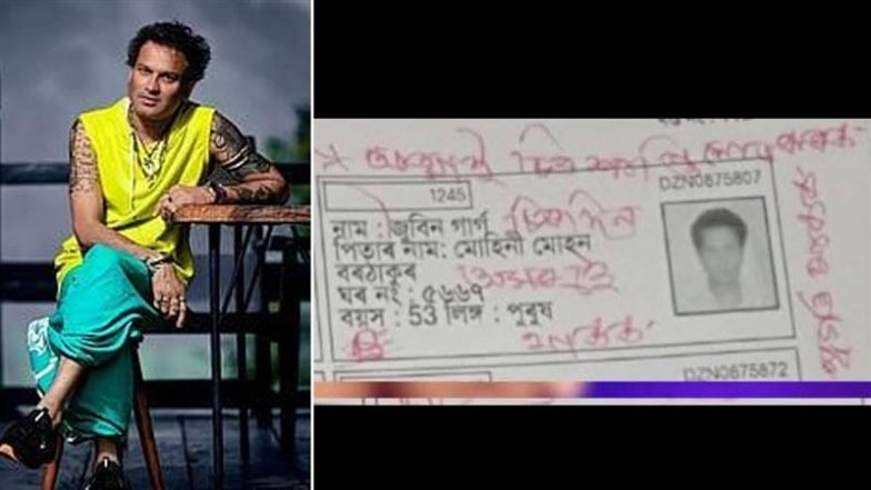‘He Is Immortal’: Zubeen Garg’s Name Stays on Assam’s Voter List Even After His Passing, EC Officer’s Emotional Tribute to Assamese Culture Icon Goes Viral (See Pic)