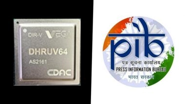 What Is DHRUV64? Know All About India&rsquo;s 1st 64-Bit 1GHz Dual-Core Microprocessor Unveiled by C-DAC