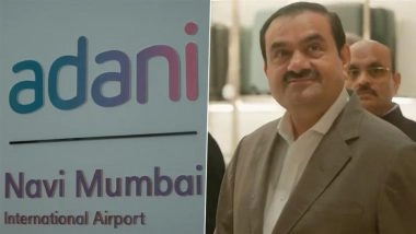 Navi Mumbai Airport Opens With Workers on Maiden Flight; Gautam Adani Says Their Smiles Reflect India’s Growing Confidence (Watch Video)