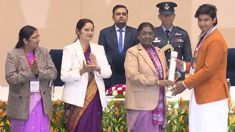 Teenage Cricket Prodigy Vaibhav Suryavanshi Receives Highest Civilian Honour for Children, Pradhan Mantri Rashtriya Bal Puruskar Awardee Set to Meet PM Narendra Modi