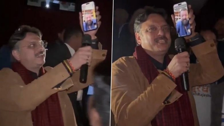 ‘Dhurandhar’ Fans Go Wild Inside Theatre As Sanjay Dutt Joins Special Screening of Aditya Dhar’s Spy Action Film in Lucknow via Video Call, Chant ‘Pakistan Murdabad’ (Watch Viral Video)