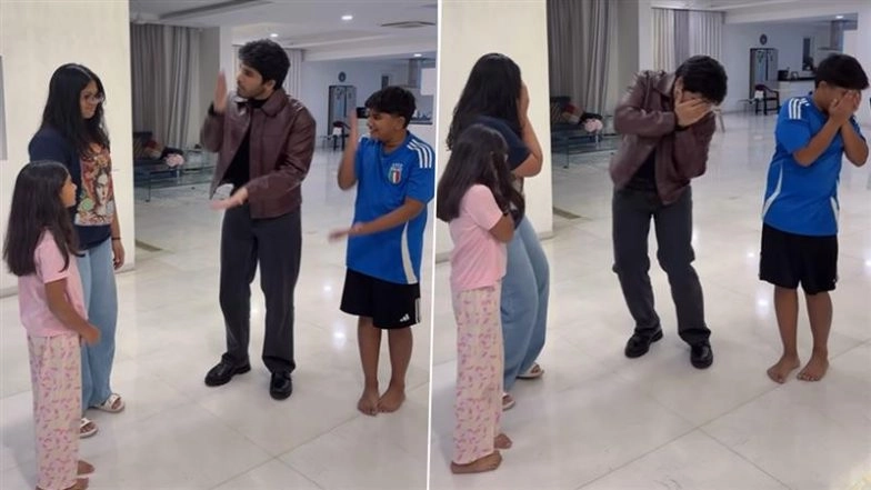 Allu Sirish Announces Wedding Date With Nayanika Reddy in Style; To Get Married on the Same Date As His Superstar Brother Allu Arjun (Watch Video)