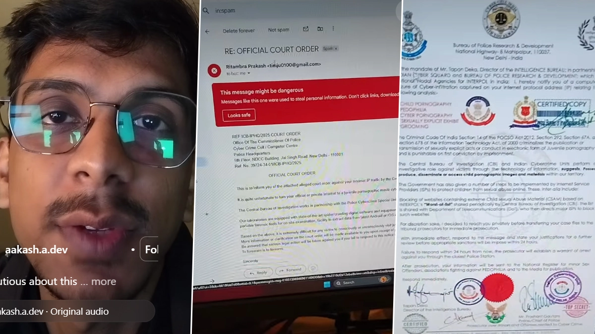 India News | New Scam Alert: Fake Porn Case Emails in CBIs Name Are a  Fraud | 📰 LatestLY