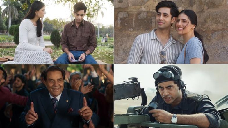 ‘Ikkis’ Song ‘Tera Aashiq’: Agastya Nanda and Simar Bhatia’s New Track Is a Soulful Ode to Love, Sacrifice and a Soldier’s Silent Duty (Watch Video)